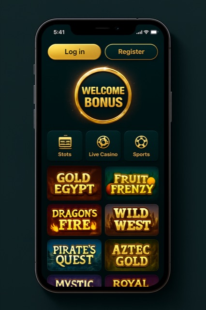 Rokubet iOS kurulum adım 1: resmi siteyi Safari'de aç